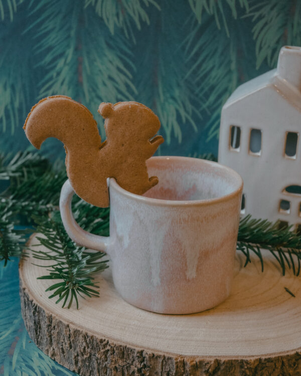 Eichhörnchen Teacup Friends Keksausstecher von Kekskindl München für die Tasse